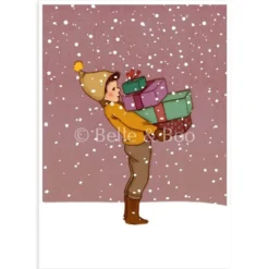 Belle & Boo Poika ja lahjat kortti