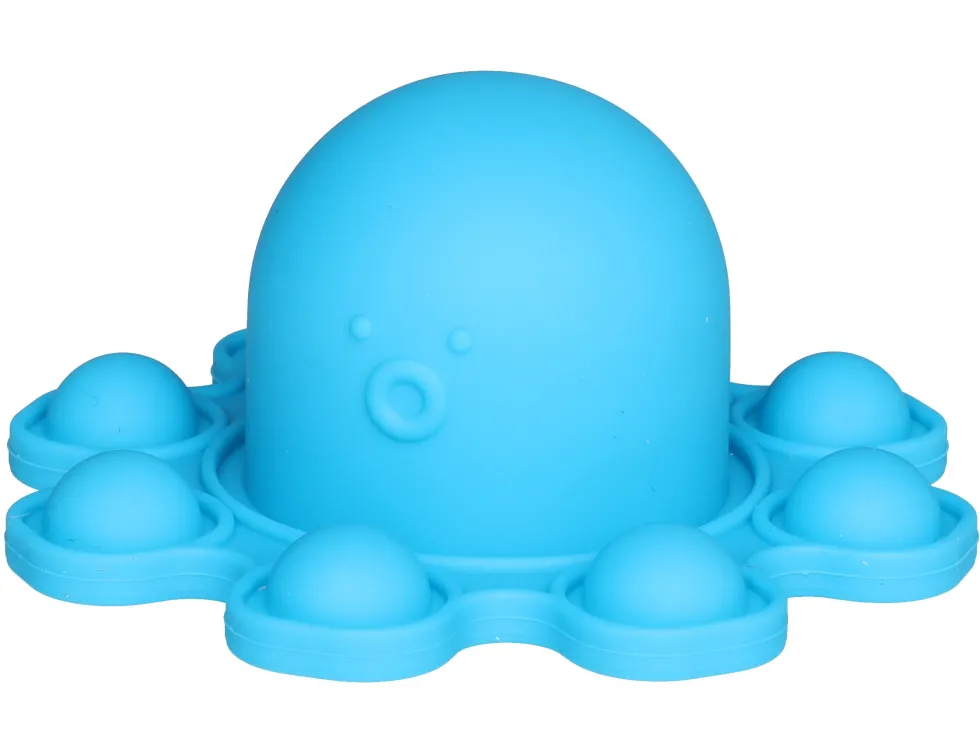 Bubble Pops Mustekala Fidget lelu - sininen