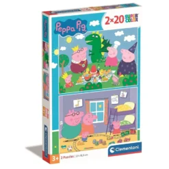 Clementoni Pipsa possu palapeli 2 x 20 palaa