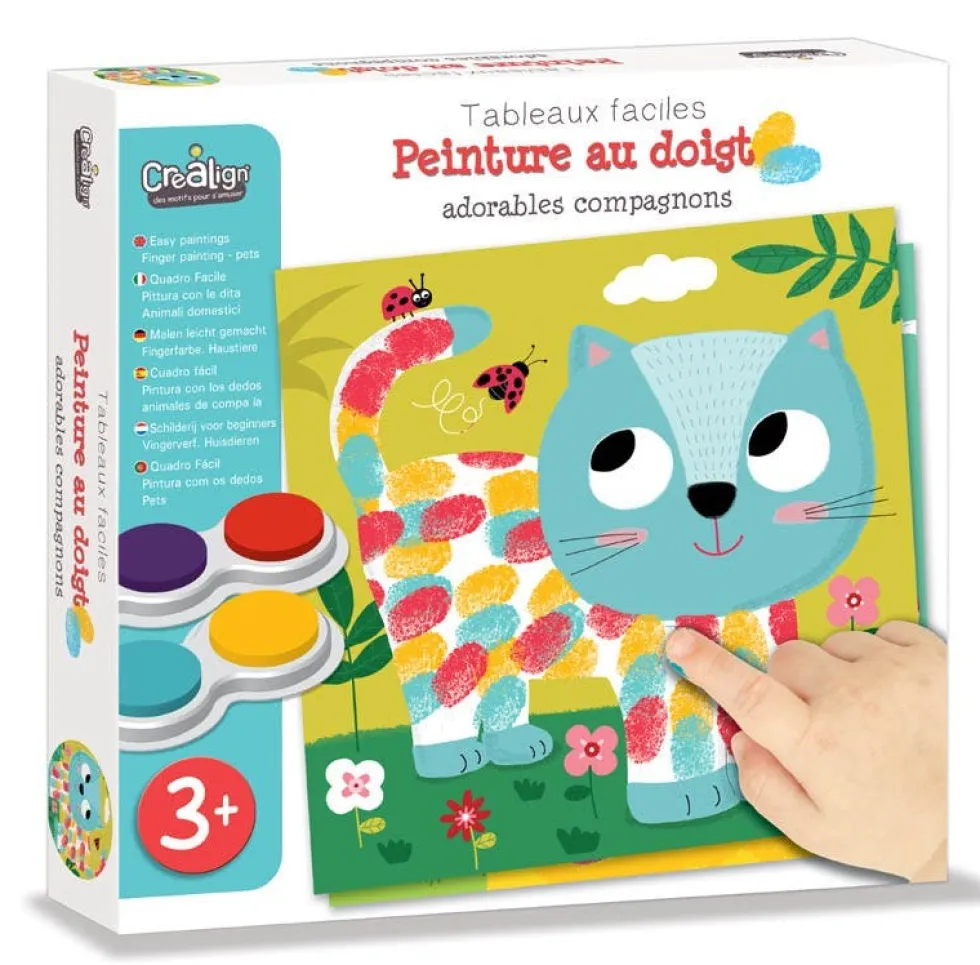 Créa Lign' Maalaustaide pakkaus - Lemmikit