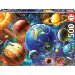 Educa Aurinkokunta palapeli, 500 palaa