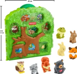 Fisher Price Little People metsäneläimet leikkisalkku