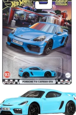 Hot Wheels - Premium Boulevard - Porsche 718 Cayman GT4 #93