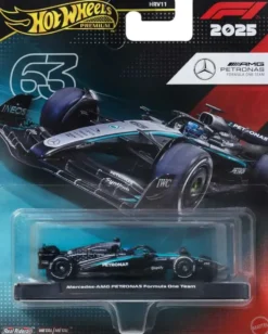Hot Wheels Premium F1 Mercedes AMG Petronas team #63