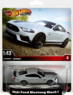 Hot Wheels Premium 2021 Ford Mustang Mach 1:43