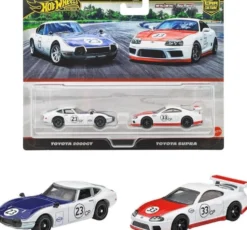 Hot Wheels Premium 2-pack - Toyota 2000 GT & Toyota Supra