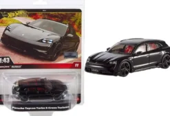 Hot Wheels Premium Porsche Taycan Turbo S Cross Turismo 1:43