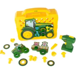 John Deere Build-A-Buddy aktiviteettilauta ja pora 18kk+