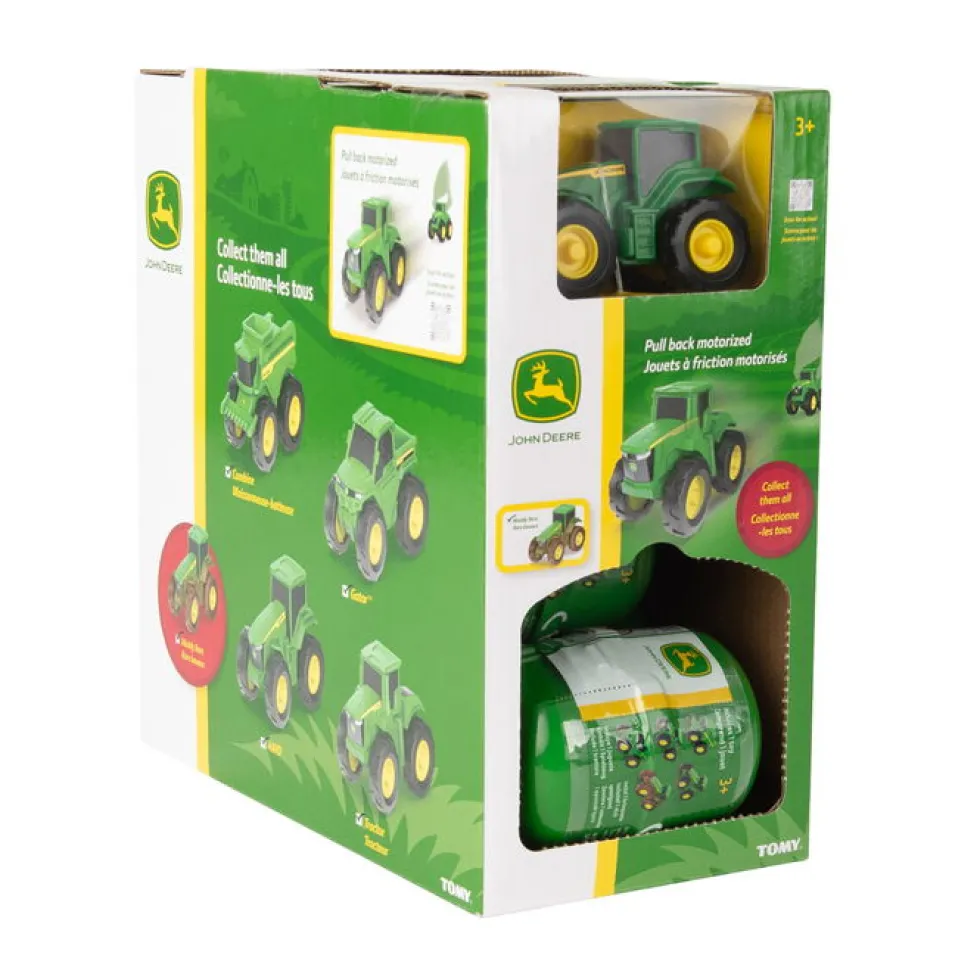 John Deere Pull Back ajoneuvo yllätyspakkaus