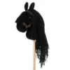 Keppihevonen musta Blacky + suitset