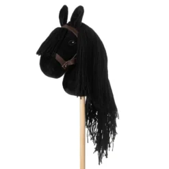 Keppihevonen musta Blacky + suitset