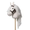 Keppihevonen valkoinen Lumi + suitset