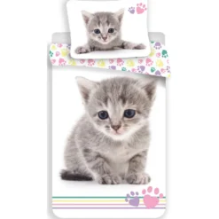 Kissa pentu Pussilakanasetti 140x200