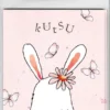 Kutsukortit juhliin - Pupu 6kpl