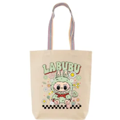 Labubu vihreä monsteri kassi