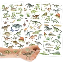 Lasten tatuointi kuvat 100kpl - Dinosaurukset