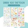 Lasten tatuointi kuvat 100kpl - Robotit ja monsterit