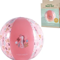 Little Dutch puhallettava Rantapallo - Ocean Dream pink