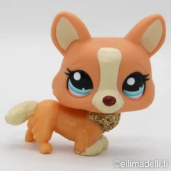 Littlest Petshop Corgi koira #2290