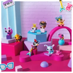 Littlest Pet Shop G7 S5 Books & Bling Pet Pair, Majava #417 ja Saukko #418