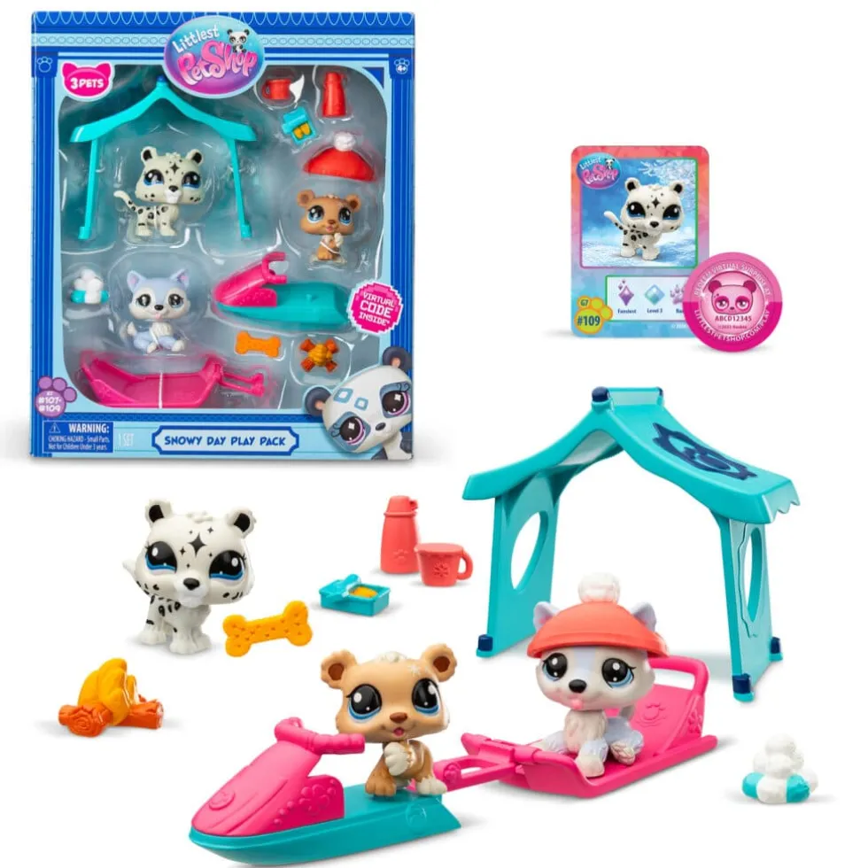 Littlest Pet Shop G7 Snowy Day - Husky ajelu