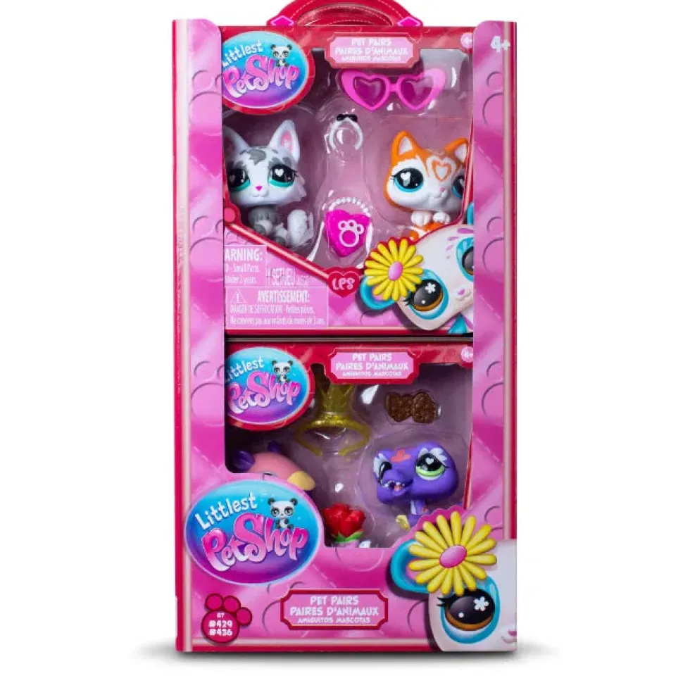 Littlest Pet Shop G7 S5 Valentines Pet Pair, Possu #435 ja Vuohi #436
