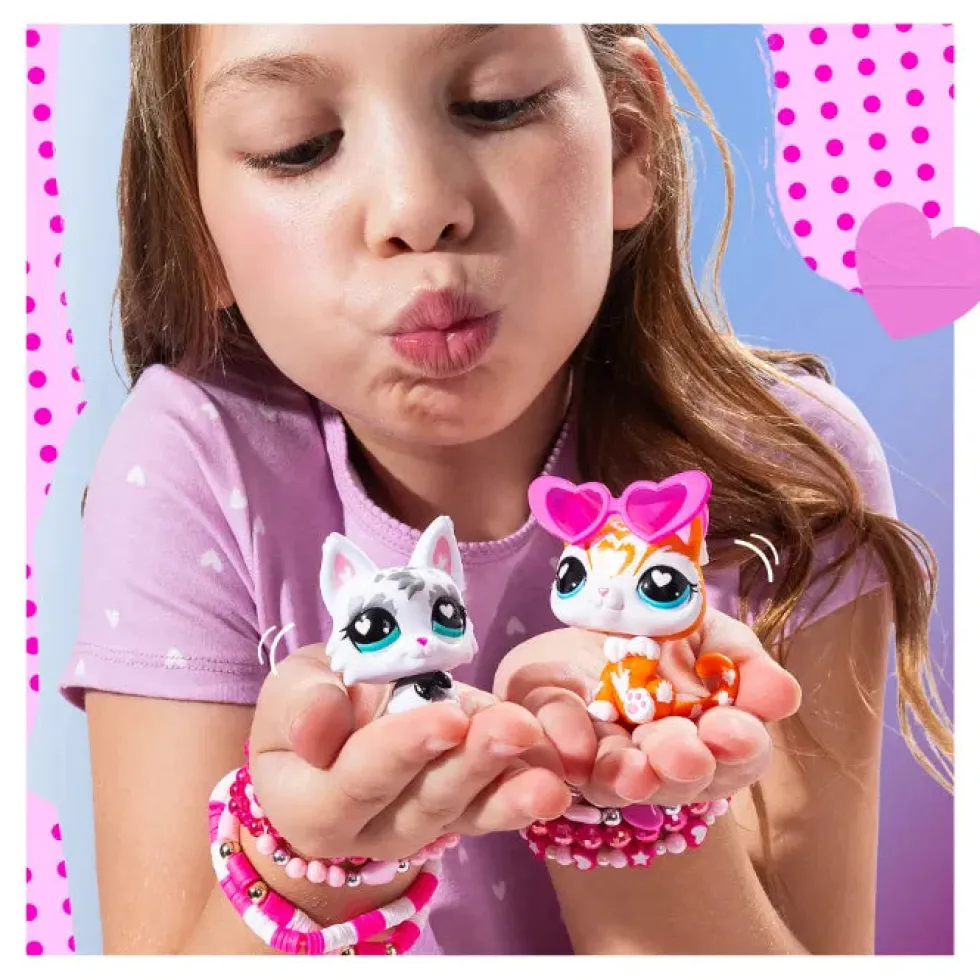 Littlest Pet Shop G7 S5 Valentines Pet Pair, Possu #435 ja Vuohi #436