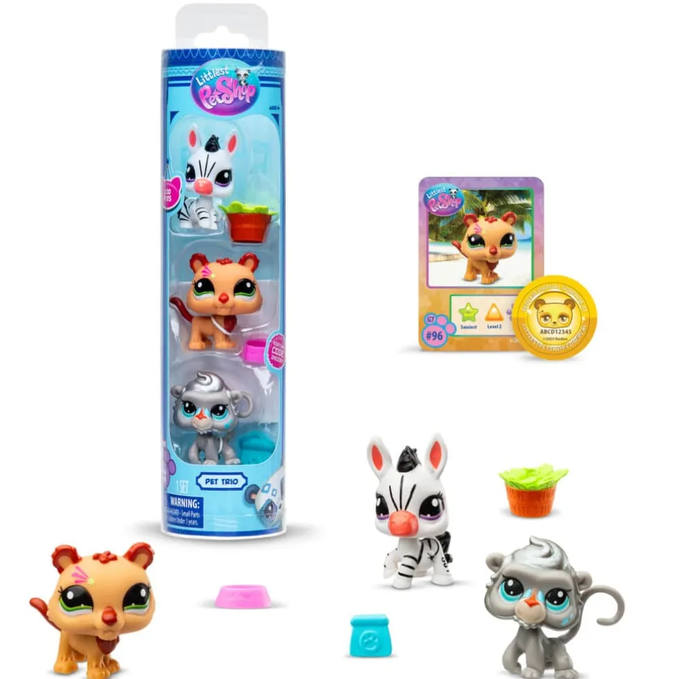 Littlest Pet Shop G7 Zoo Pets Pet Trio
