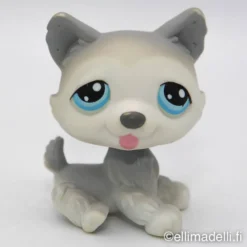 Littlest Petshop Husky koira #70