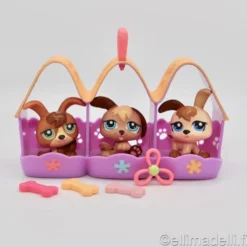 Littlest Petshop Petriplets Koiranpennut #1338-1340