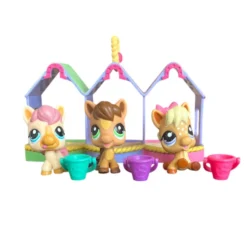 Littlest Petshop Petriplets Hevonen #1879-1881