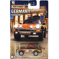 Matchbox Germany 1985 Porsche 911 Rally 1:64