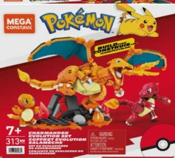Mega Construx Pokemon Charmander Evolution -rakennussetti