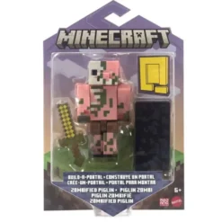 Minecraft Build-A-Portal Zombified Piglin -figuuri