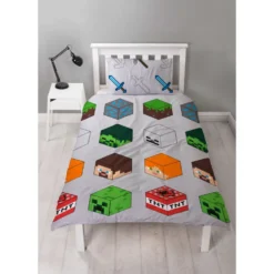 Minecraft Pussilakanasetti 140x200