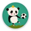 Mira Mallius Panda ja jalkapallo - magneetti