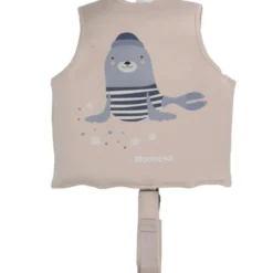 Monnëka lasten uimaliivi beige Seal 3-6v