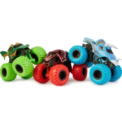 Monster Jam Charged Beasts monsteri autot 3kpl