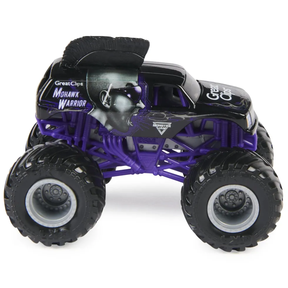 Monster Jam Mohawk Warrior monsteri auto 1:64
