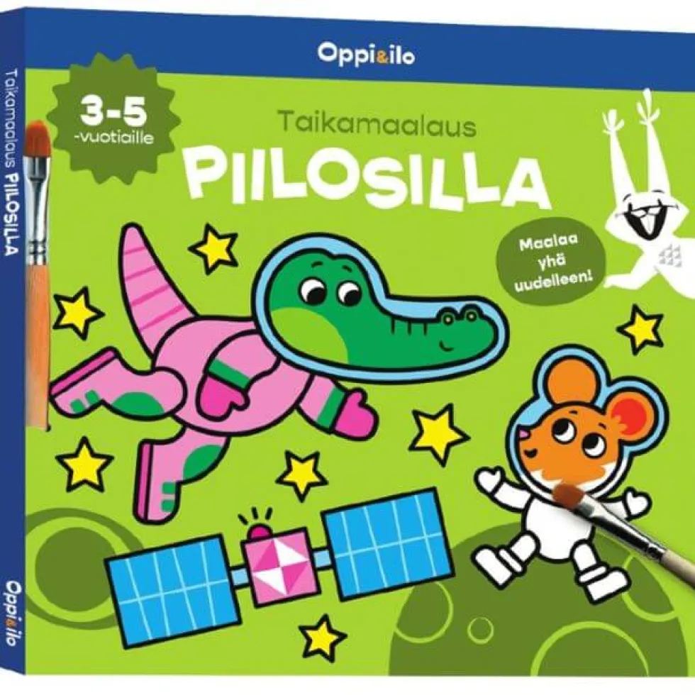 Oppi&ilo Taikamaalaus piilosilla 3-5v