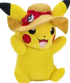 Pokemon Pikachu + hattu pehmolelu 20cm