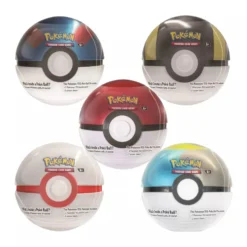 Pokémon Tin Pokeball reprint -keräilykortti pakkaus - lajitelma