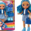 Rainbow High Littles Sapphire Bradshaw -nukke ja yksisarvinen
