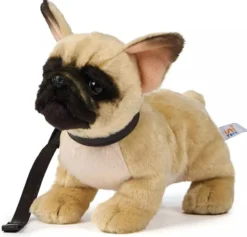 Ranskan Bulldog koira pehmolelu 26cm