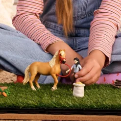 Schleich 42797 Emilyn hevosten hoitosetti
