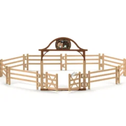 Schleich 42434 Hevosten aitaus portilla