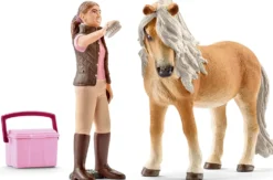 Schleich 41431 Islannin hevosen hoito setti - Erikoiserä!