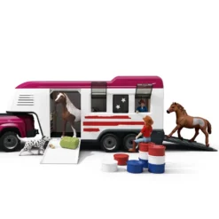 Schleich 42705 Lakeside Maasturi auto ja Hevosrekka