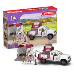 Schleich 42704 Lääkäriauto ja hevos traileri