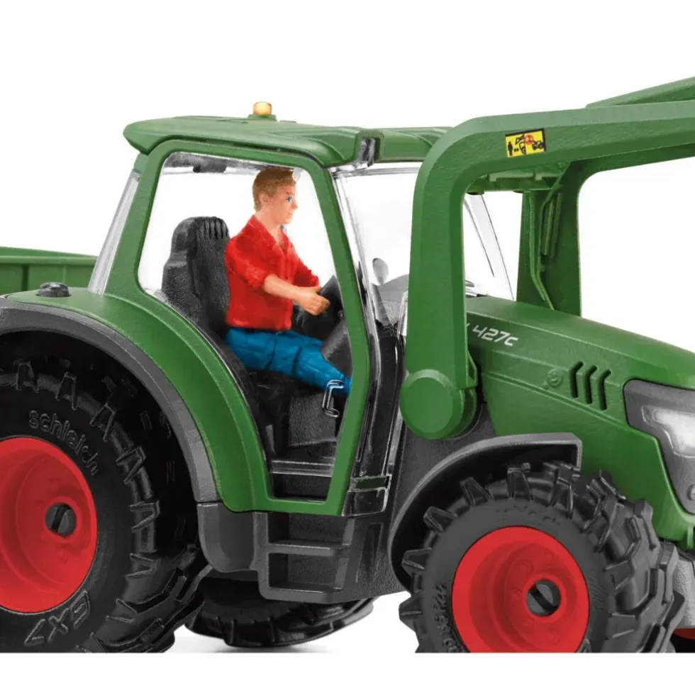 Schleich 42608 Traktori ja perävaunu